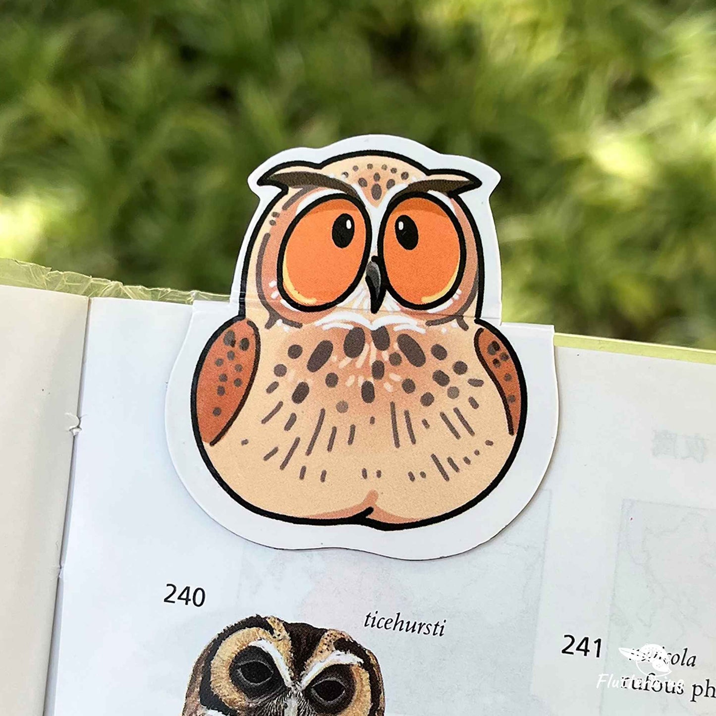 Owl Bookmarks: Exquisite and Niche Soft Magnetic Cardboard Markers